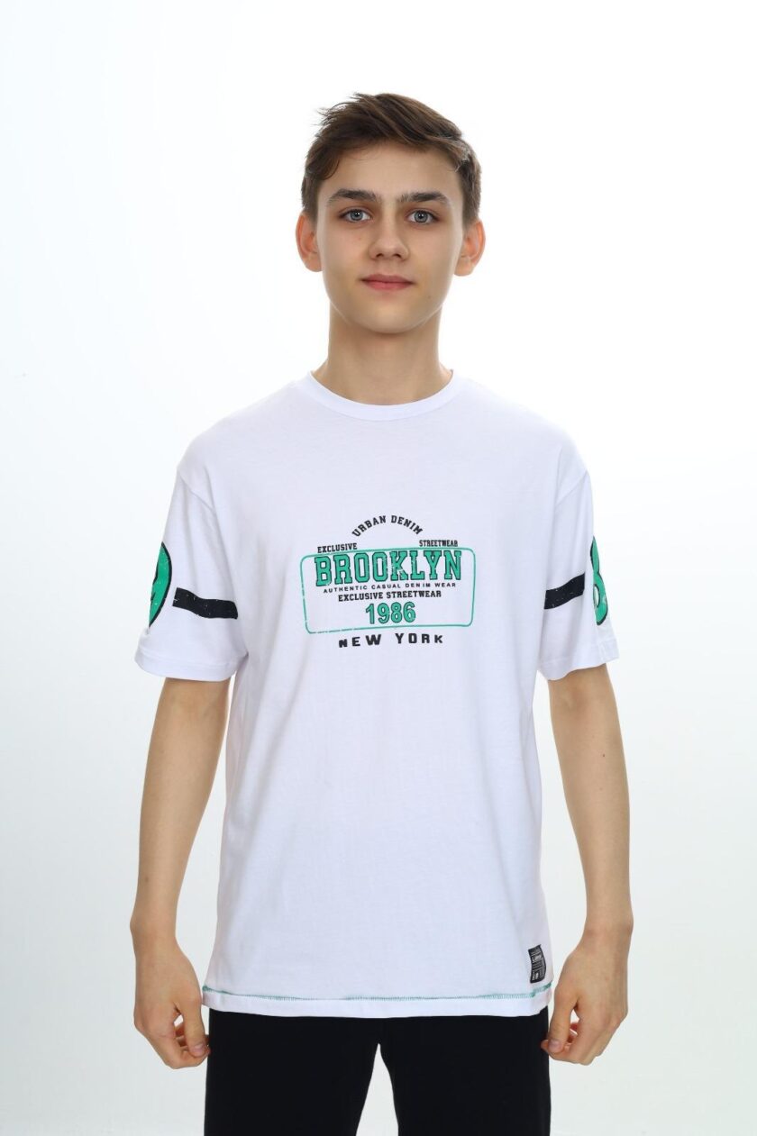 T-shirt dla chłopca z nadrukiem-4727