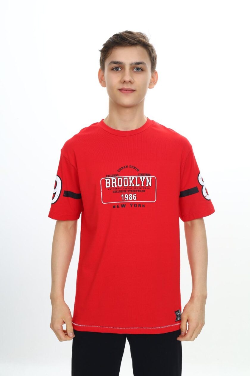 T-shirt dla chłopca z nadrukiem-4727